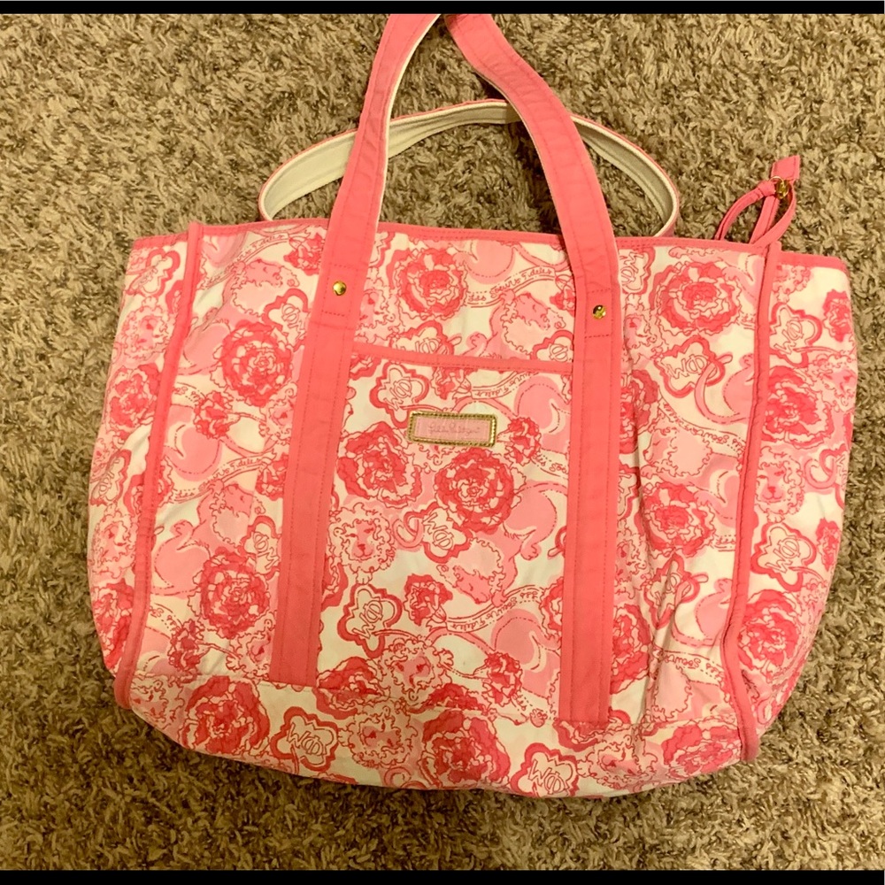 Phi Mu Lilly Pulitzer tote